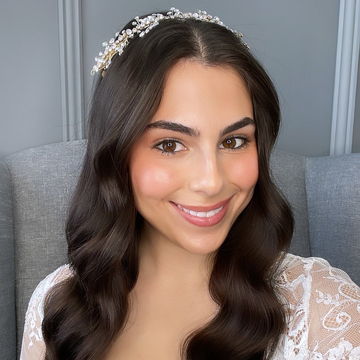Sharlene Crystal Bridal Hair Vine Hair Accessories - Headpieces