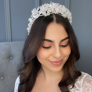Gilene Double Crown Hair Accessories - Tiara & Crown    