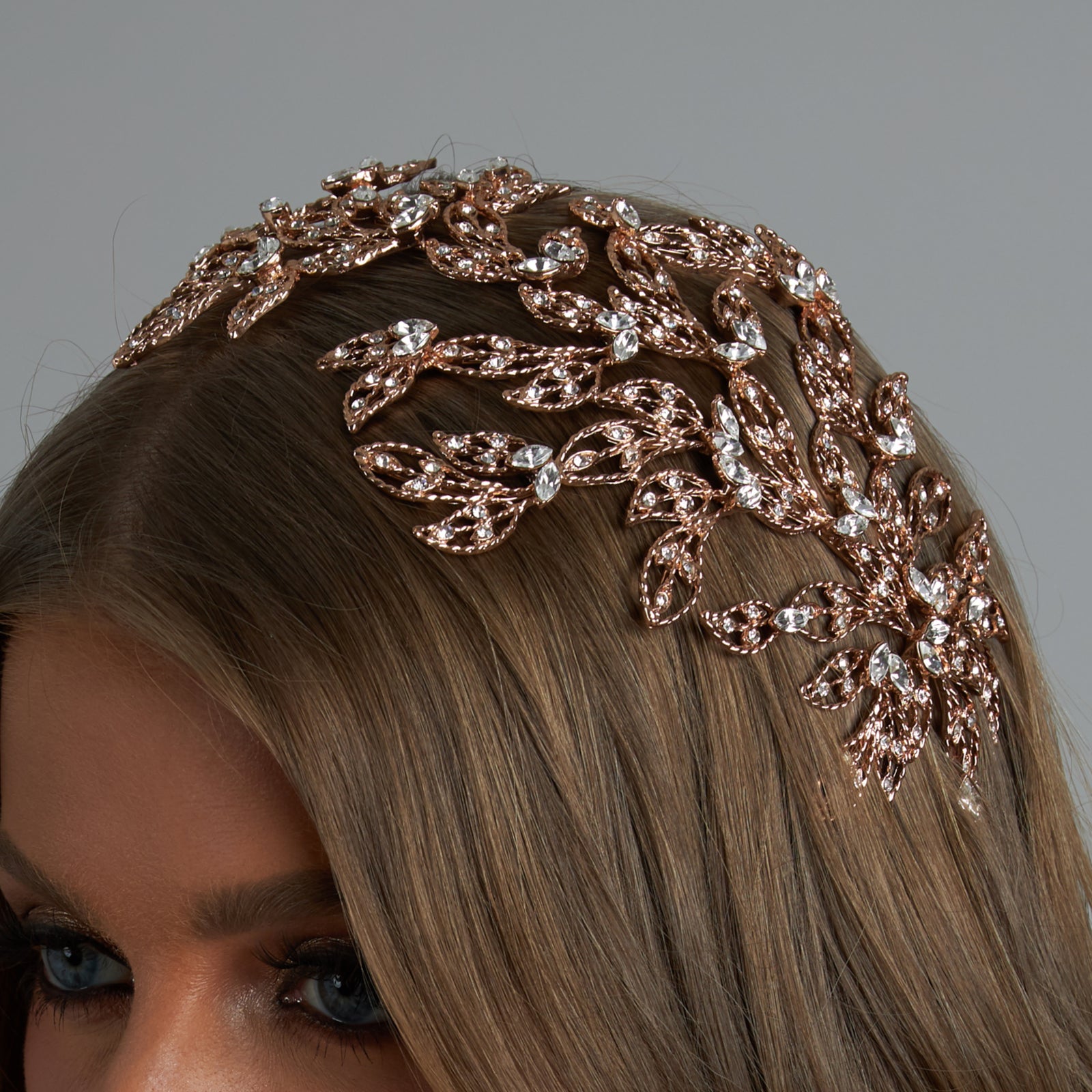 Austeria Bridal Flat Headpiece Hair Accessories - Headpieces