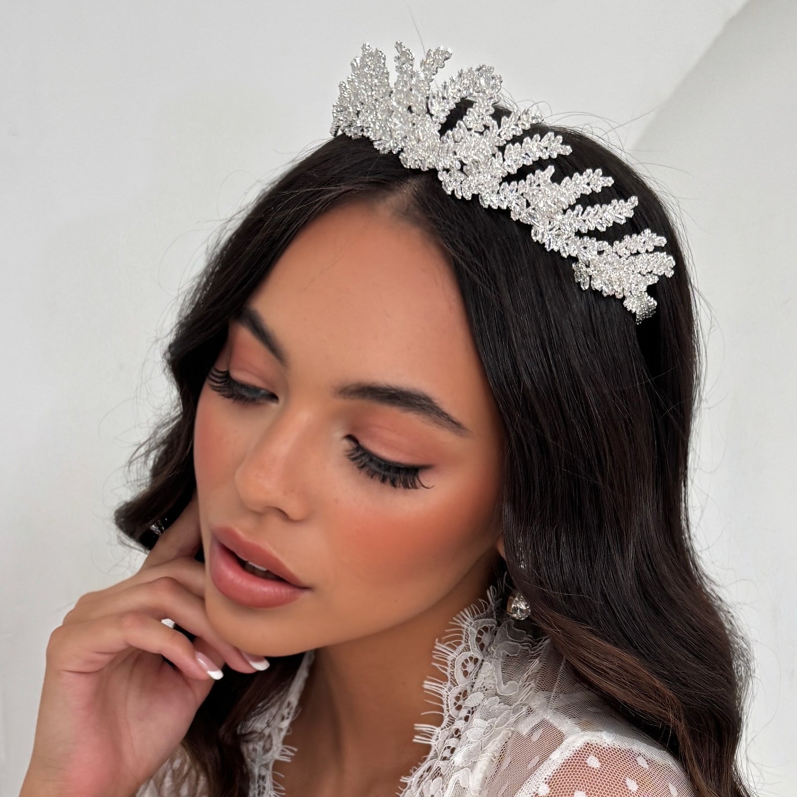Sadona Crystal Bridal Crown