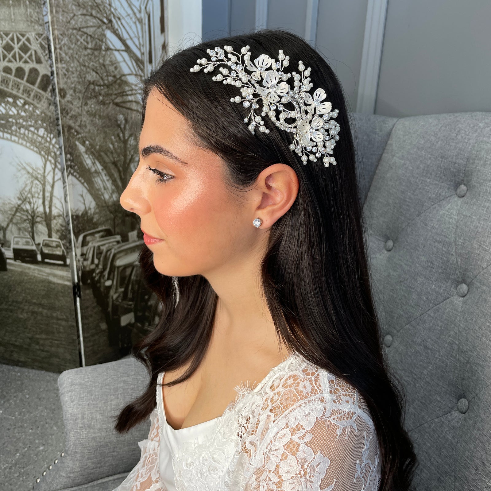 Federica Bridal Hair Clip Hair Accessories - Hair Clip