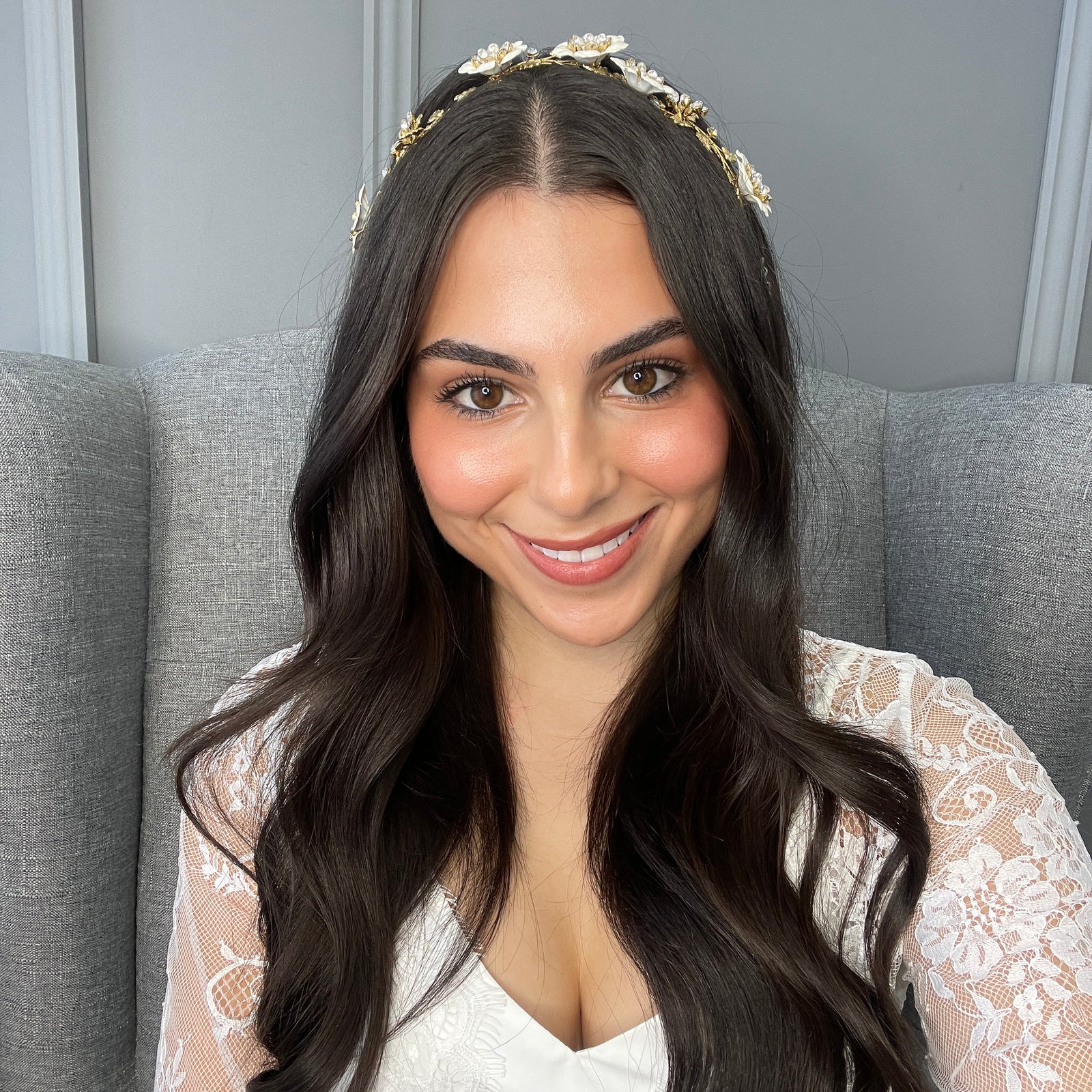 Babette Bridal Headband Hair Accessories - Bohemian Halo, Circlet