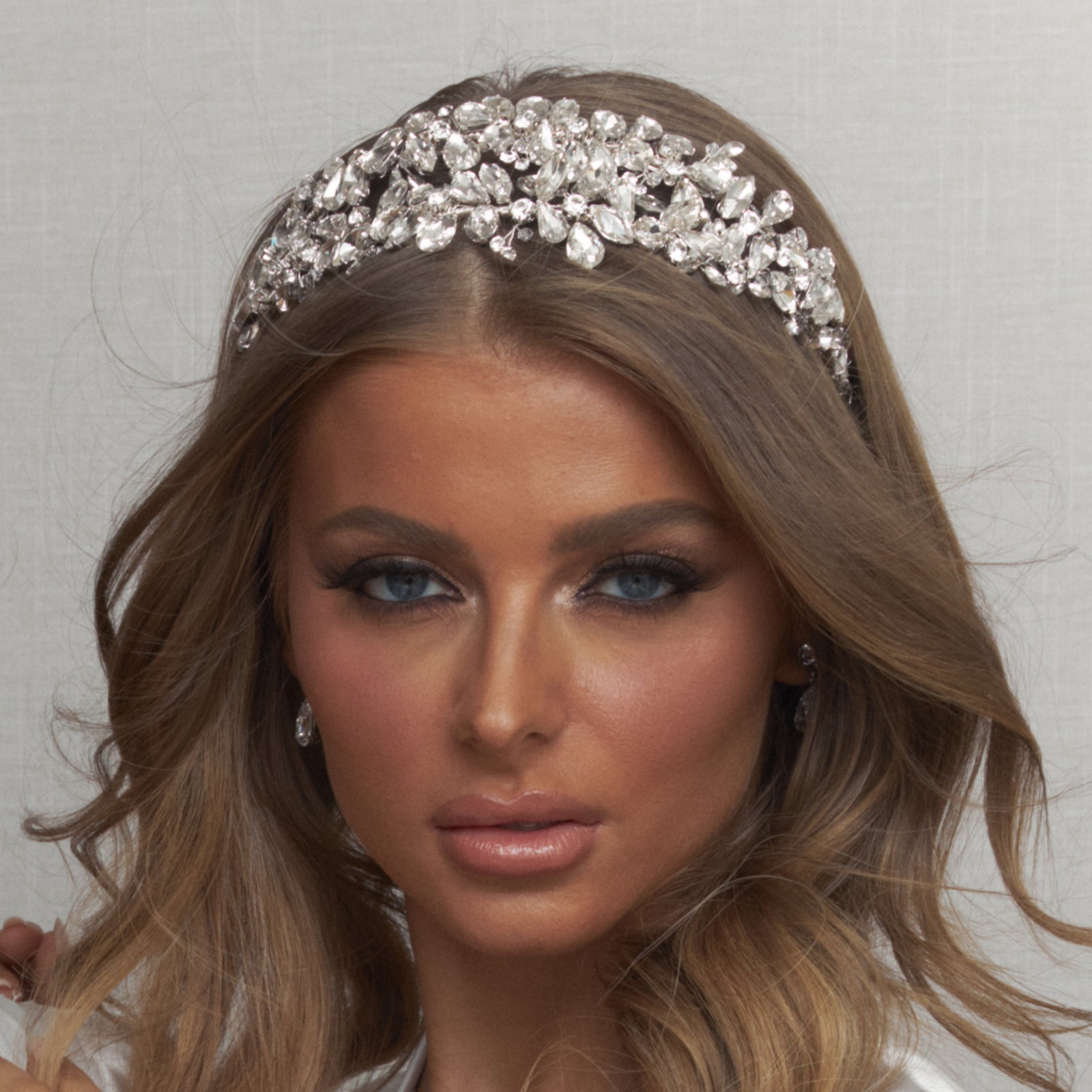 Liviana Bridal Double Headband Hair Accessories - Headbands,Tiara