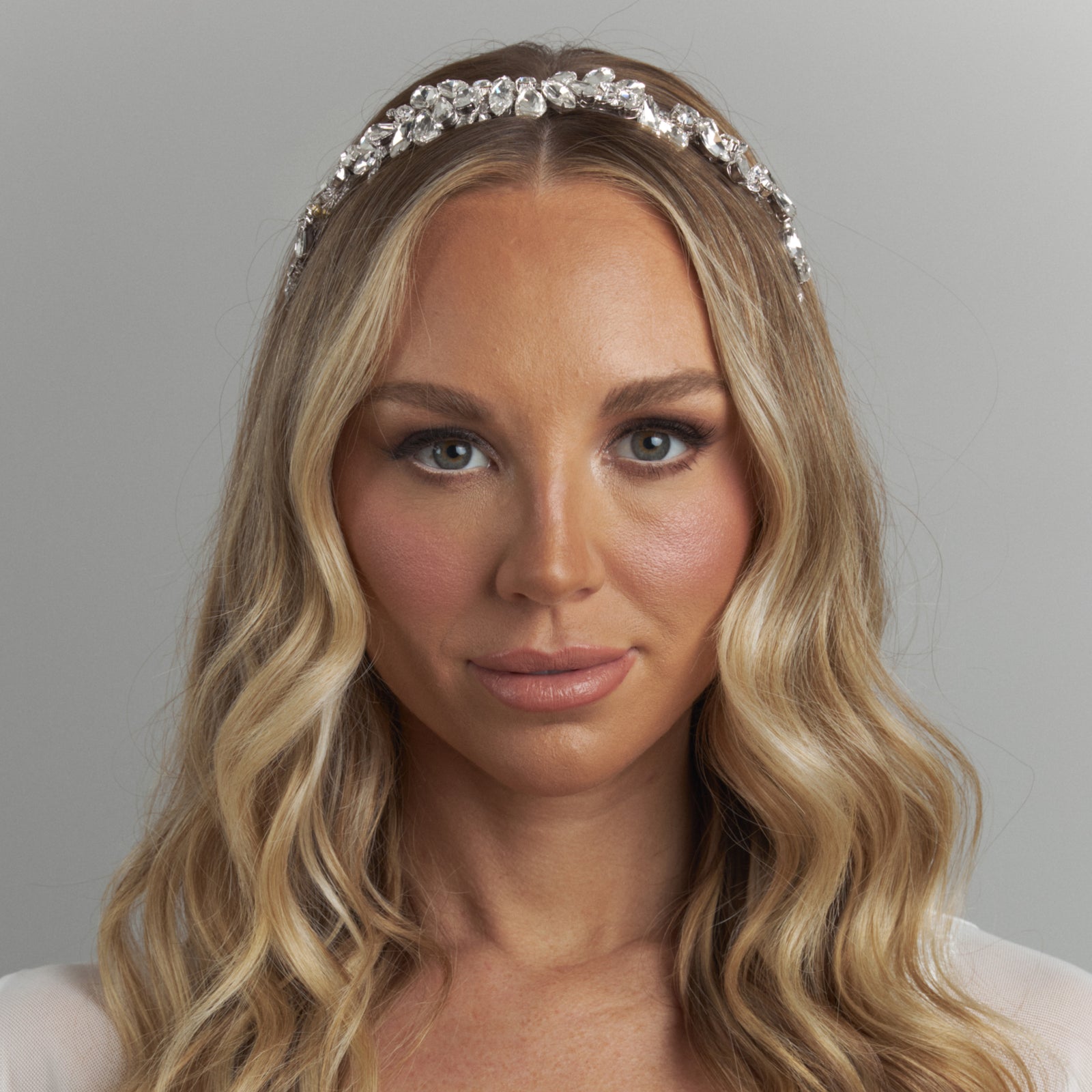 Liviana Crystal Bridal Headband Hair Accessories - Headbands,Tiara