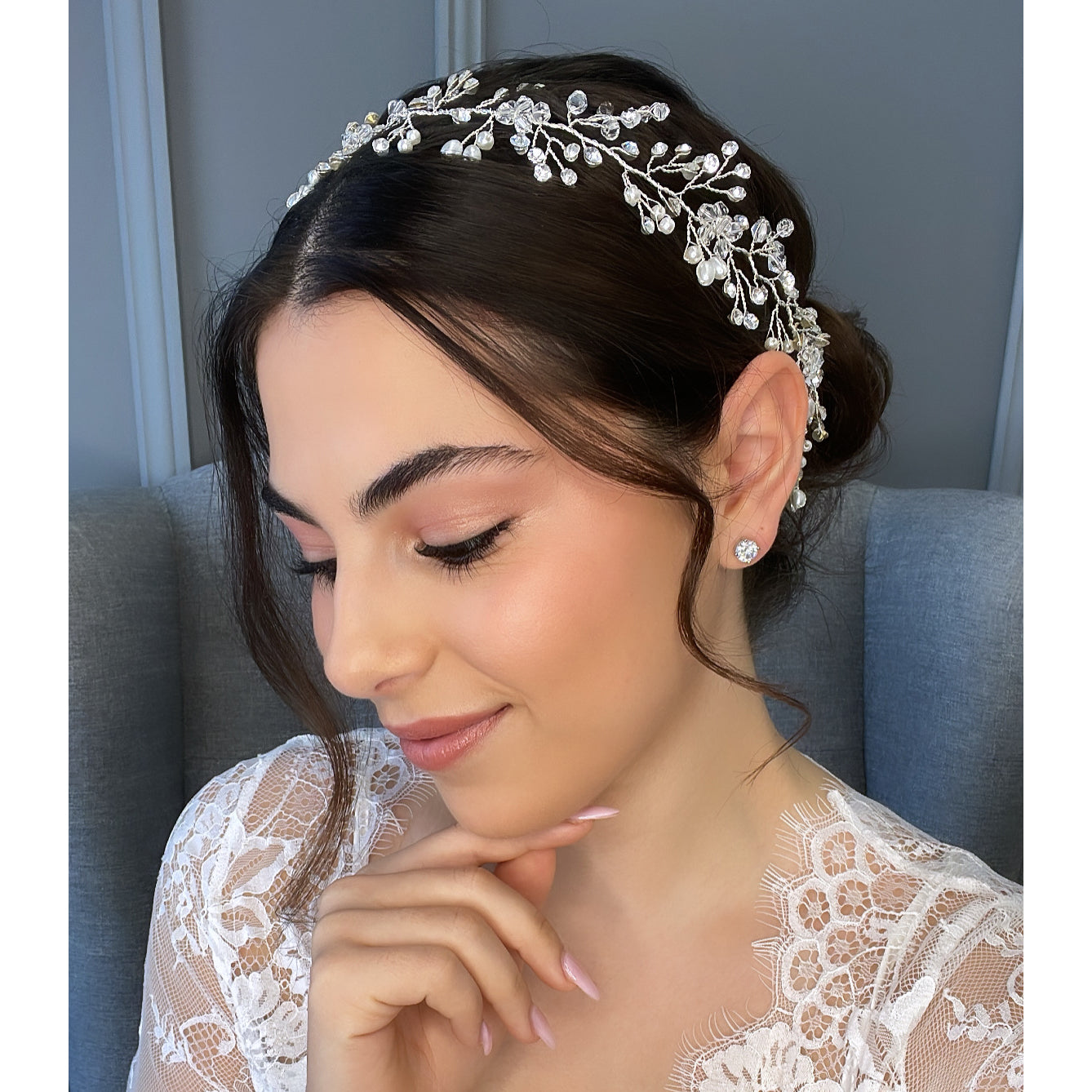 Sofia Bridal Hair Vine Hair Accessories - Headpieces    