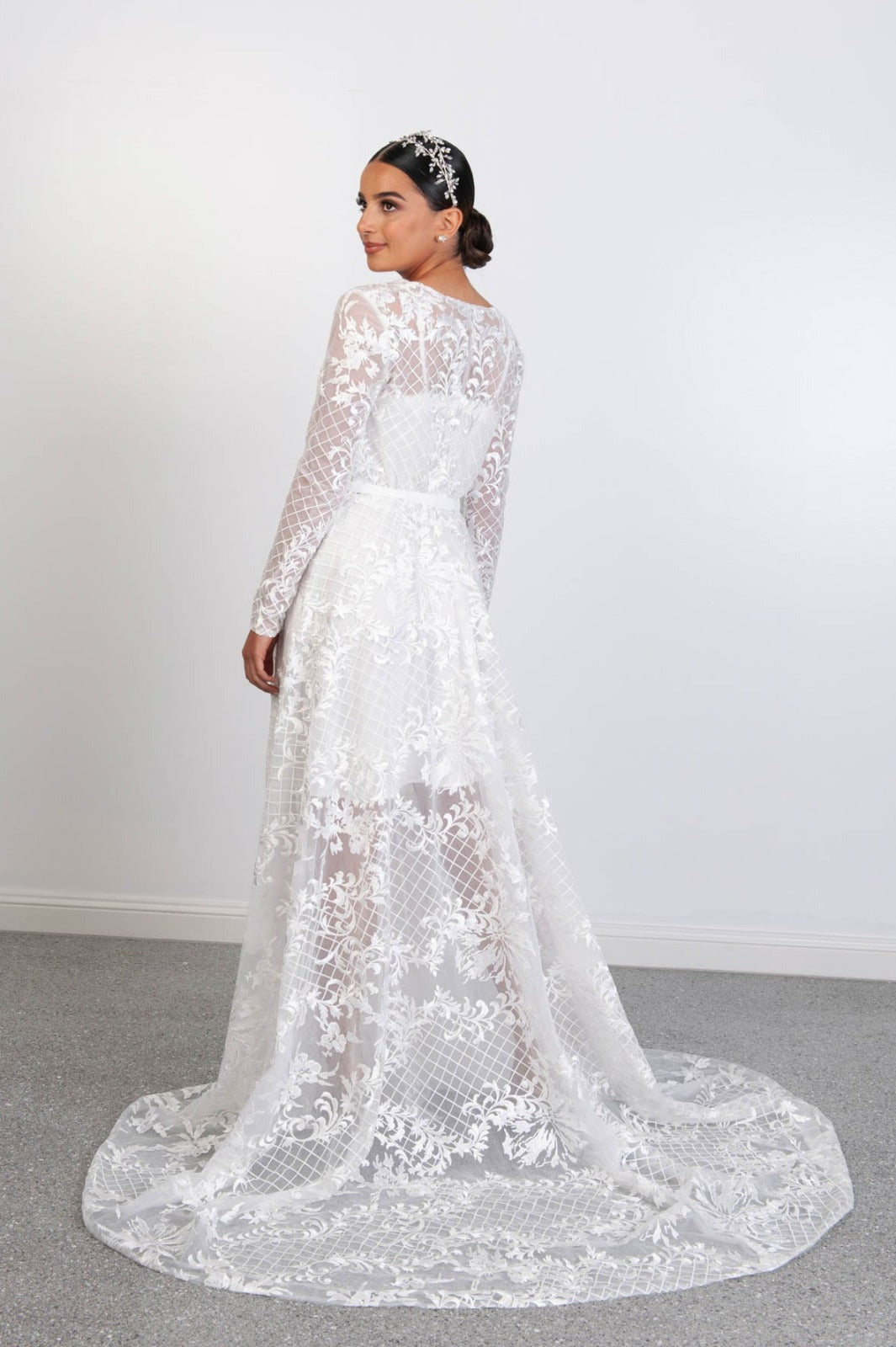 Stellissima Luxury Bridal Robe Bridal Lingerie - Robe