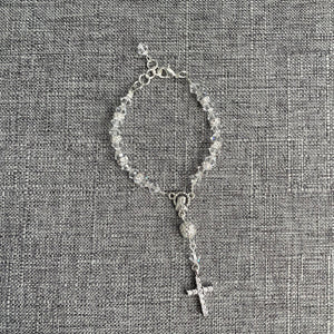 Talitha Single Crystal Rosary Rosary Bracelet    