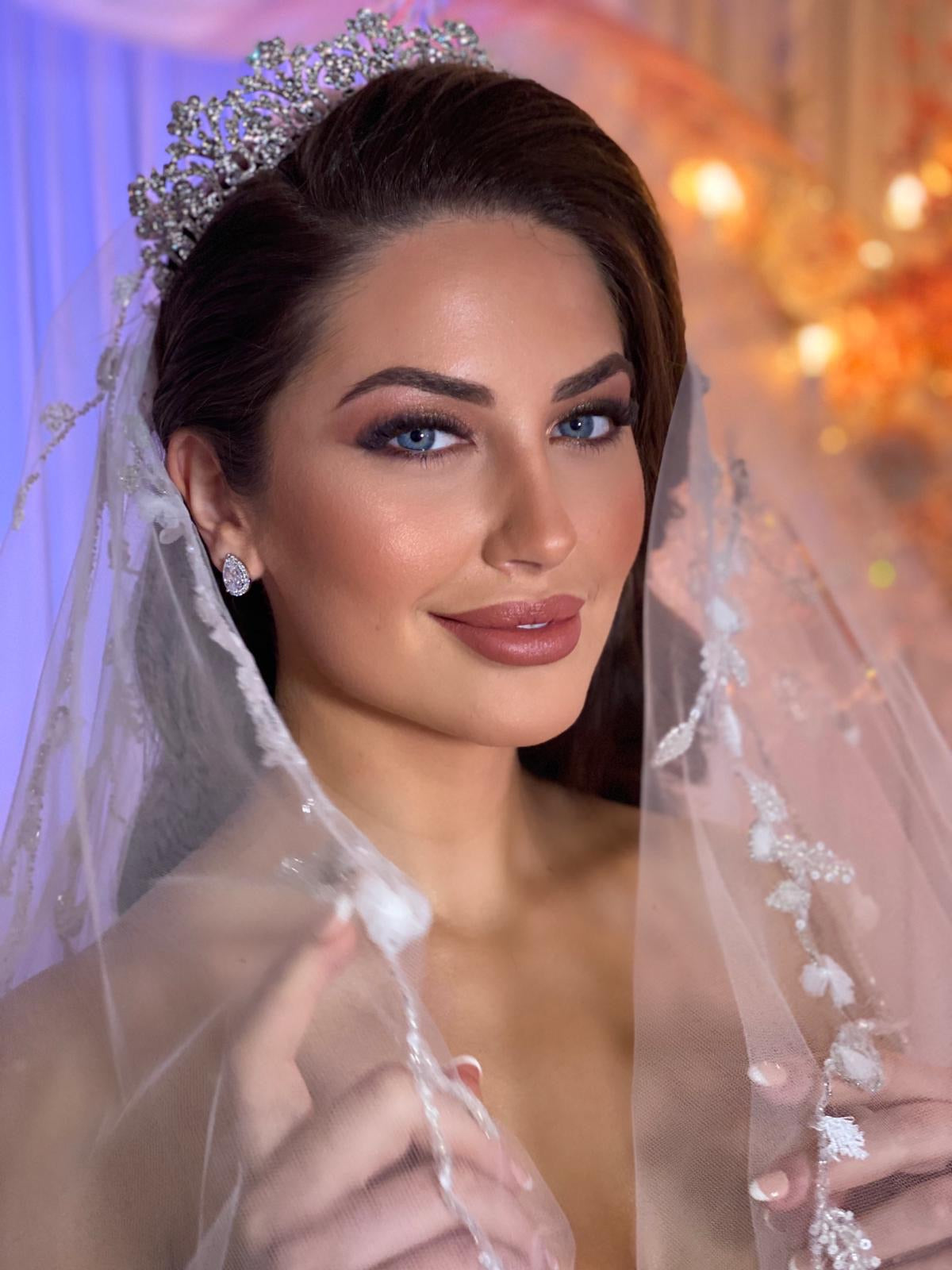 Talisa Crystal Bridal Crown Hair Accessories - Tiara & Crown