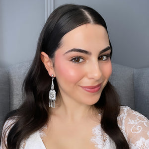 Anna Bridal Earrings Earrings - Long Drop    