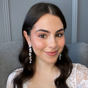 Layne Bridal Earrings Earrings - Long Drop    
