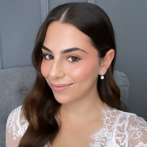 Andra Pearl Drop Earrings Earrings - Classic Short Drop    