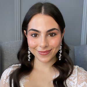Layne Bridal Earrings Earrings - Long Drop    