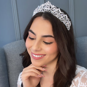 Laia Bridal Crown Hair Accessories - Tiara & Crown    
