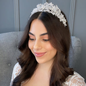 Kalila Bridal Crown Hair Accessories - Tiara & Crown    