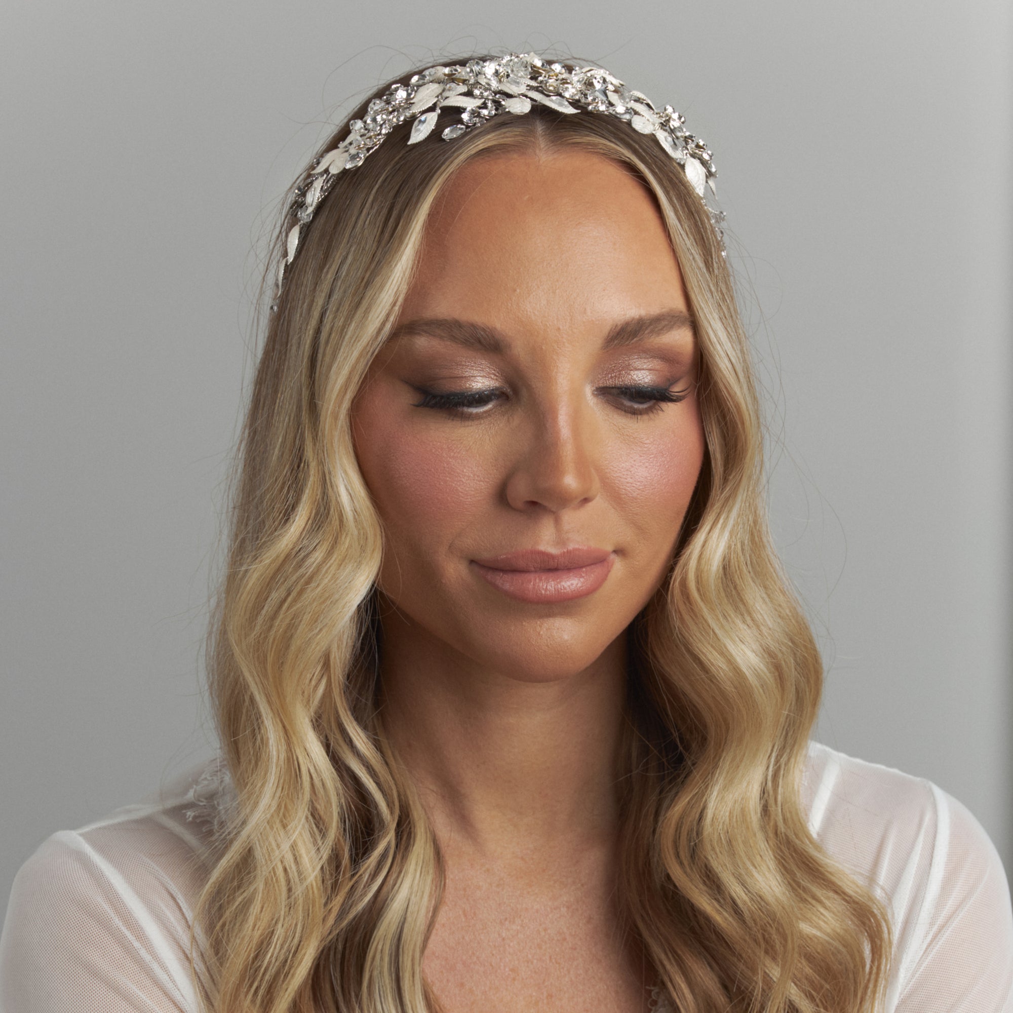 Alilia Crystal Bridal Headpiece Hair Accessories - Headpieces