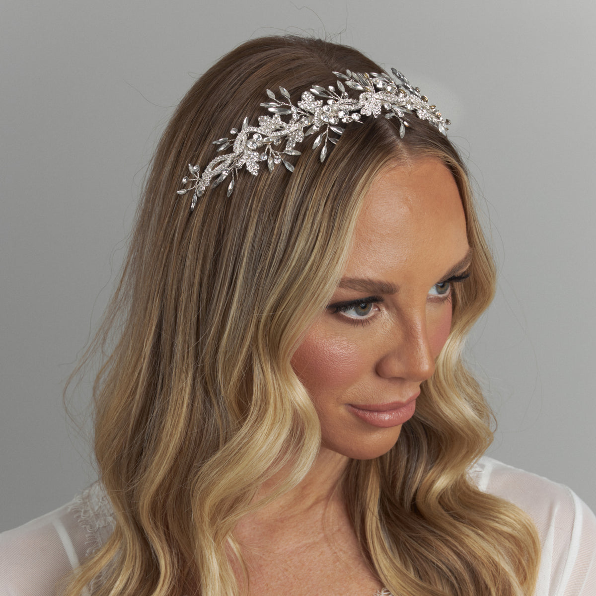 Anda Crystal Bridal Headband Hair Accessories - Headbands,Tiara