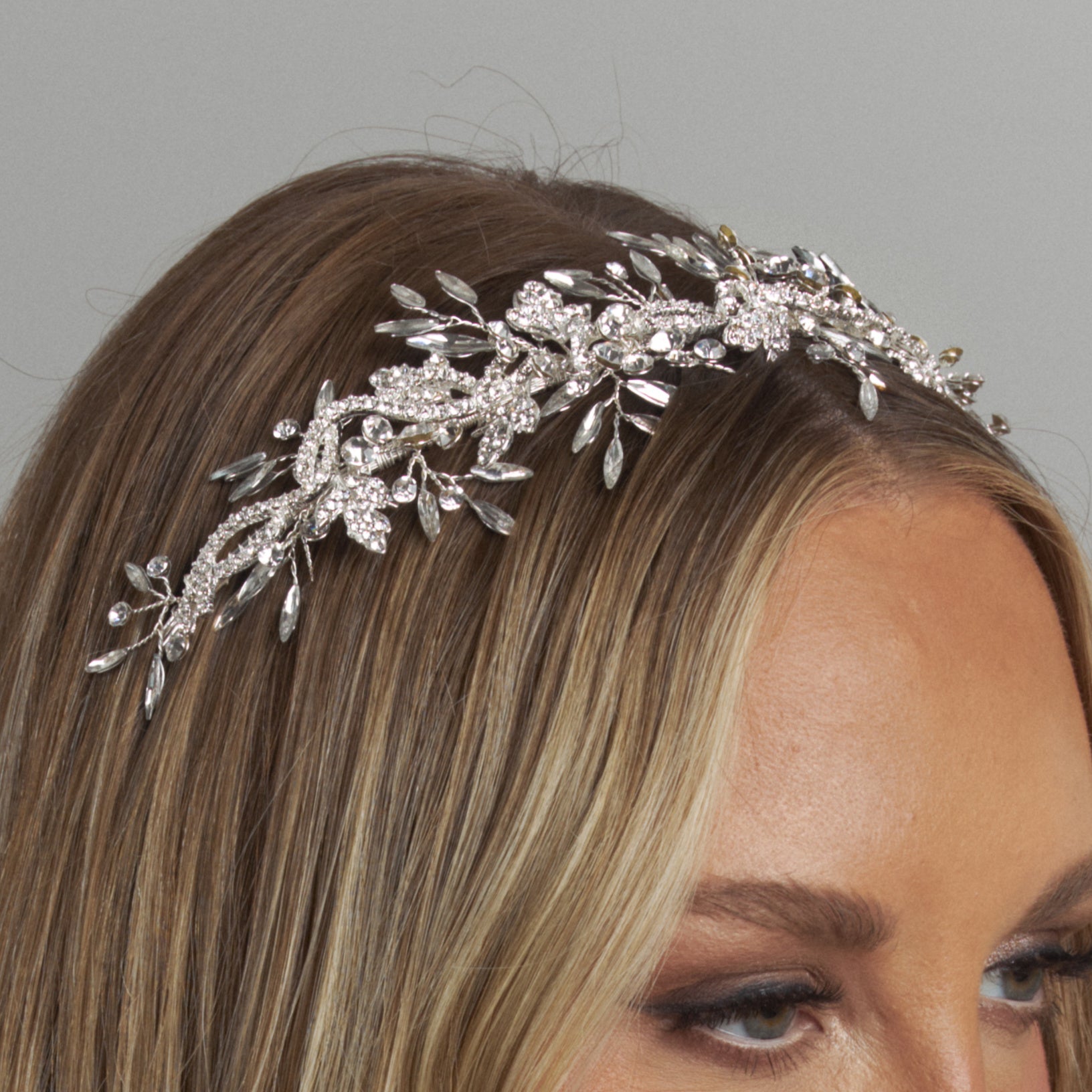 Anda Crystal Bridal Headband Hair Accessories - Headbands,Tiara