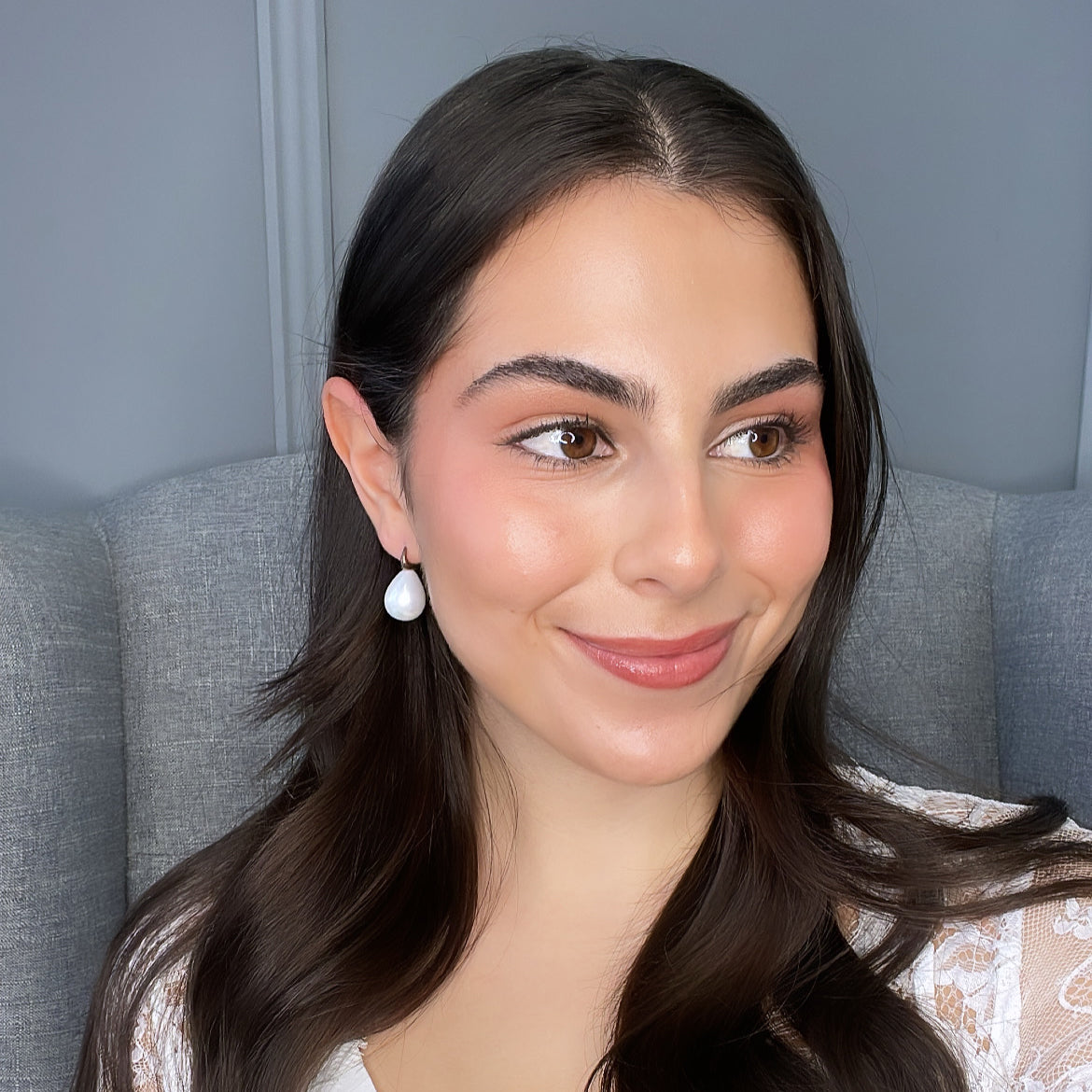 Maribel Bridal Earrings Earrings - Classic Short Drop