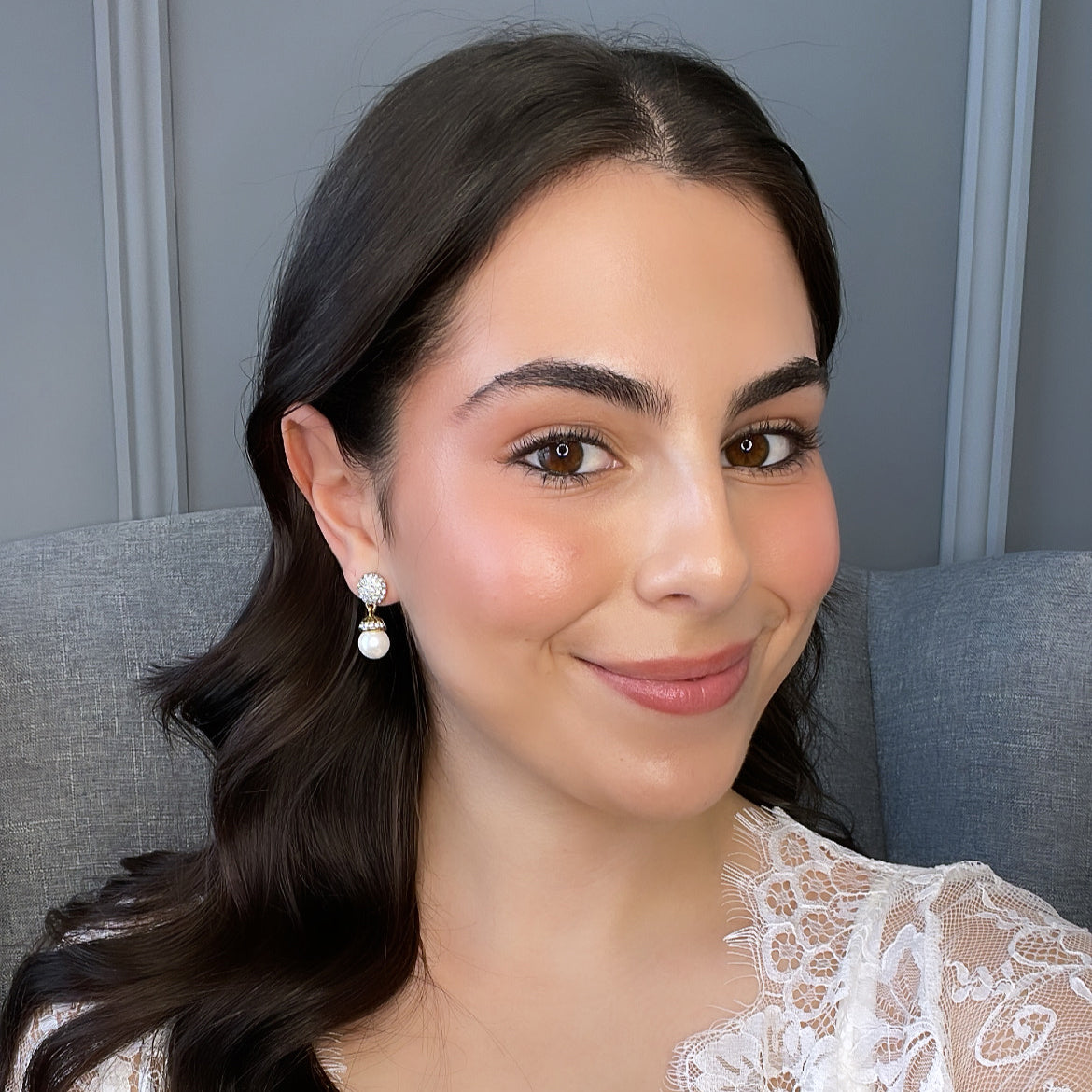 Kinley Bridal Earrings Earrings - Classic Short Drop    