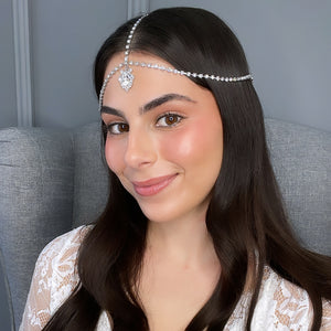 Britesse Bridal Halo Hair Accessories - Bohemian Halo, Circlet    