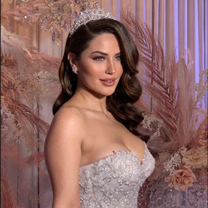 Kalila Bridal Crown Hair Accessories - Tiara & Crown    