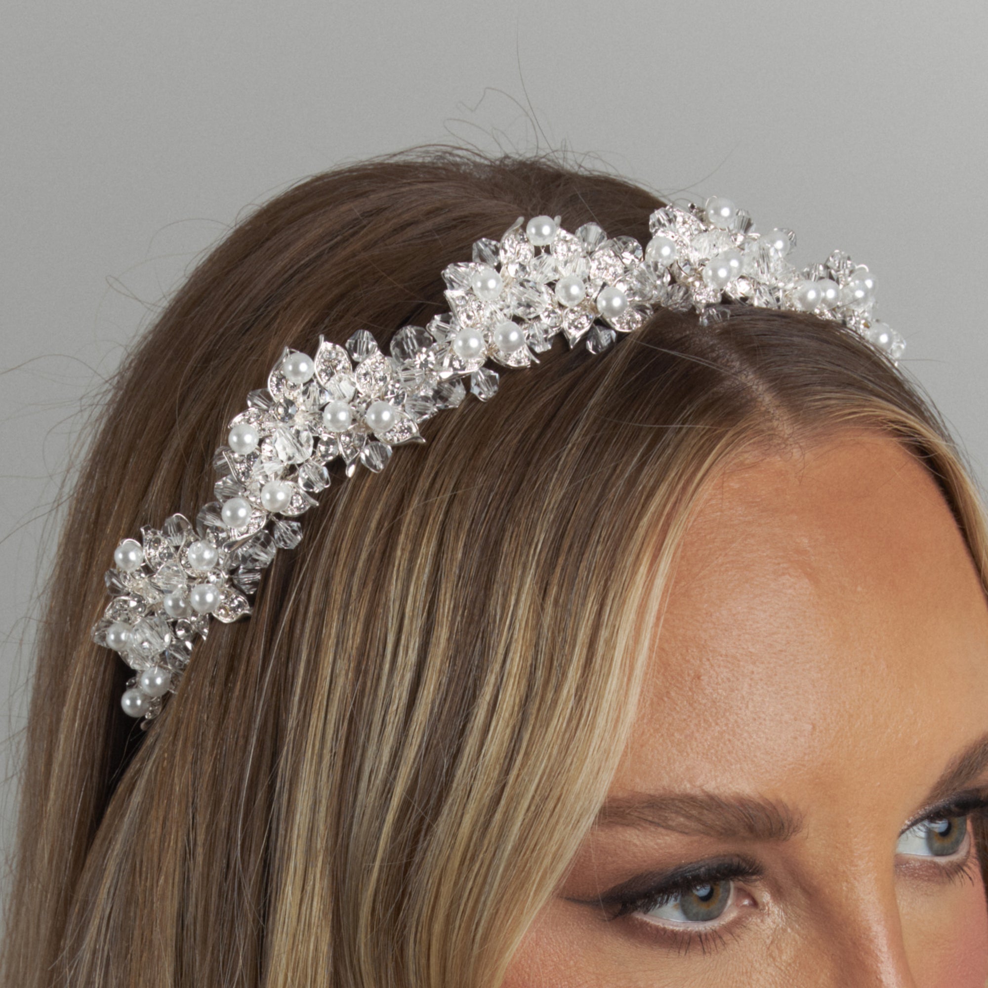 Dani Pearl Headband Hair Accessories - Headbands,Tiara