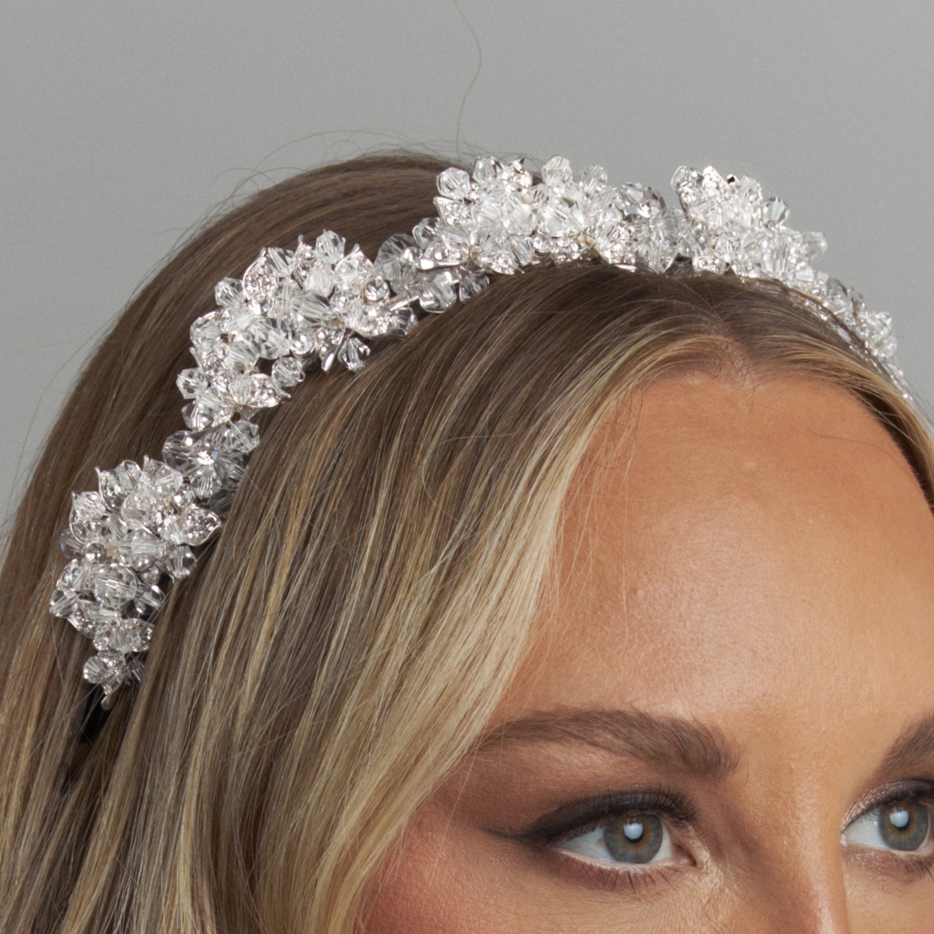 Dani Crystal Headband Hair Accessories - Headbands,Tiara