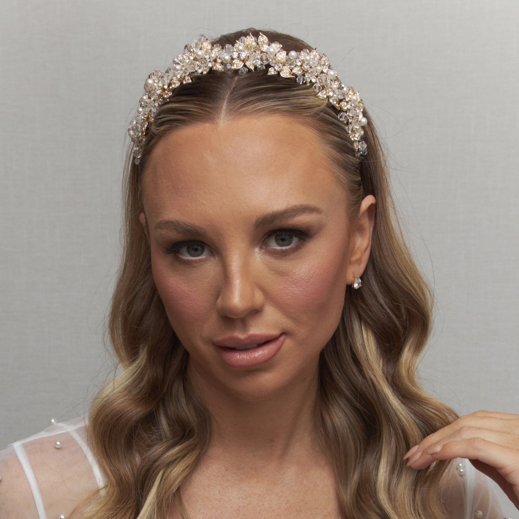 Dani Pearl Headband Hair Accessories - Headbands,Tiara