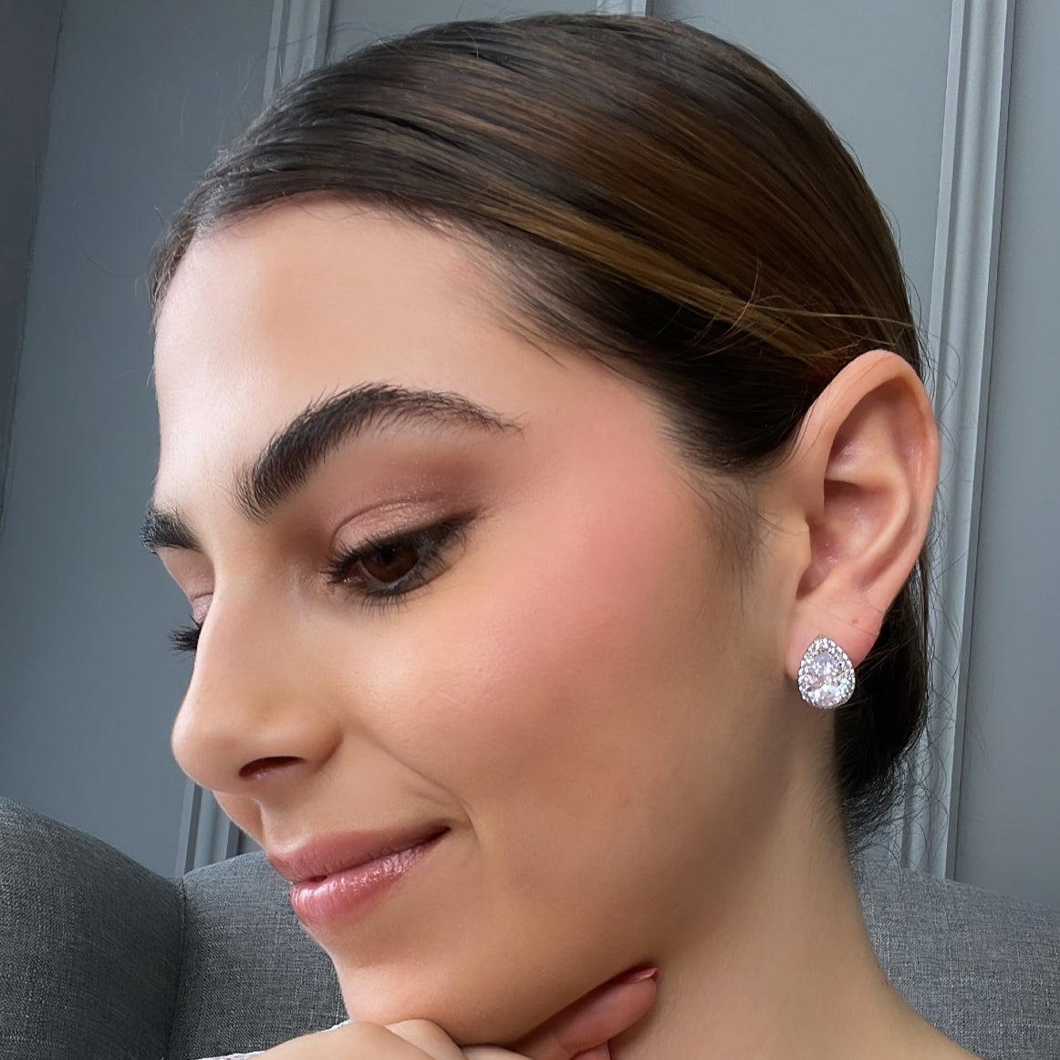 Sevran Bridal Earrings Earrings - Classic Stud    