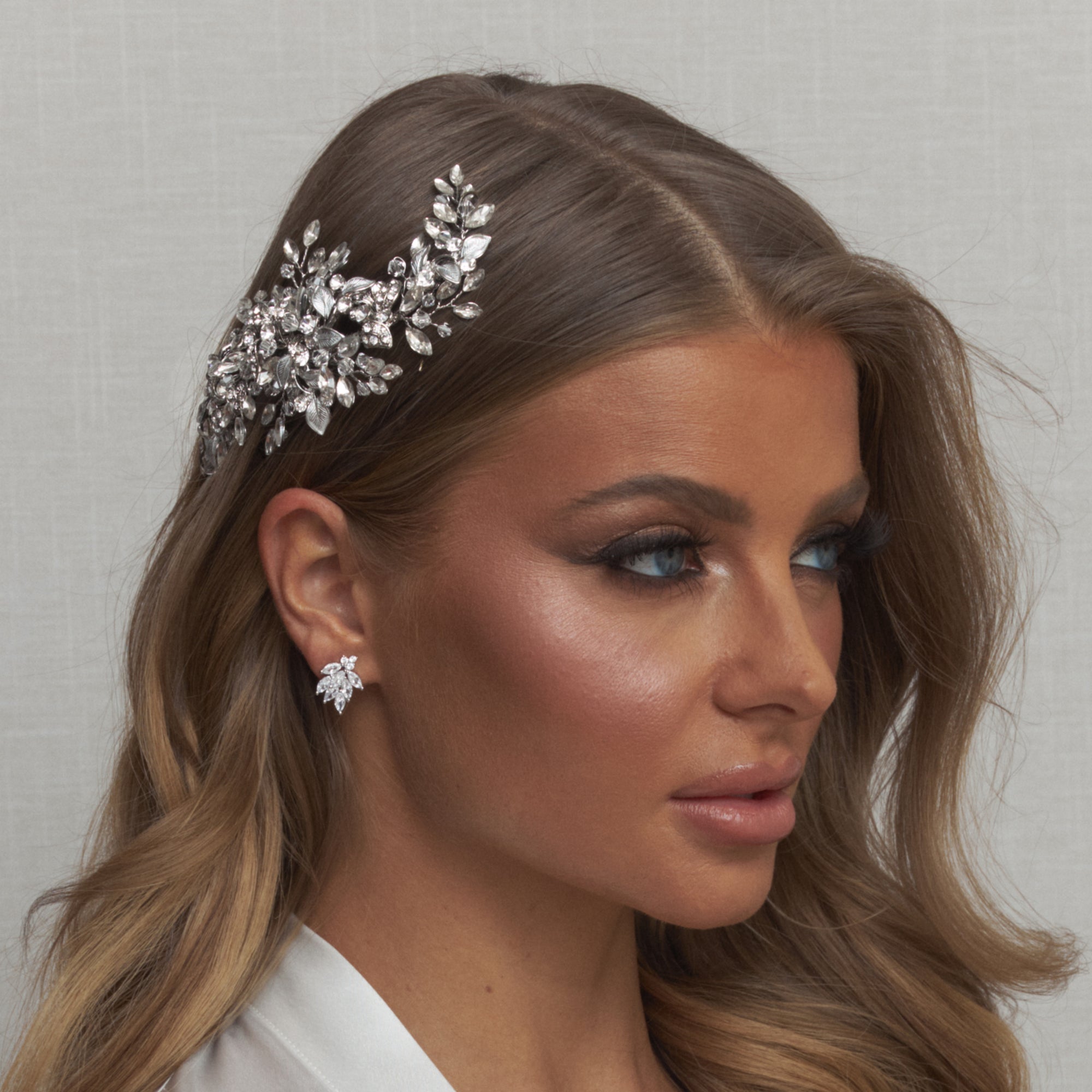 Elin Crystal Hair Clip