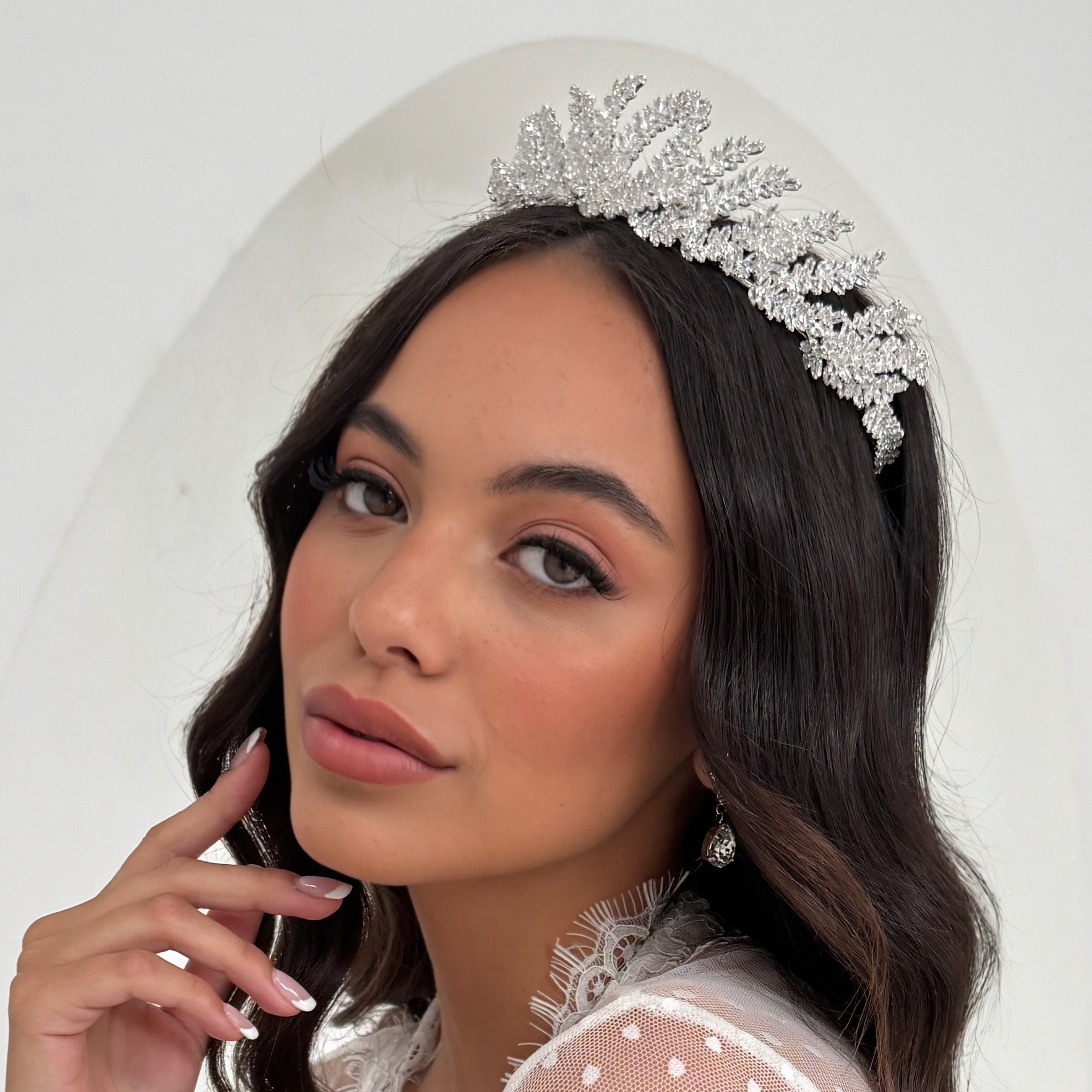 Sadona Crystal Bridal Crown