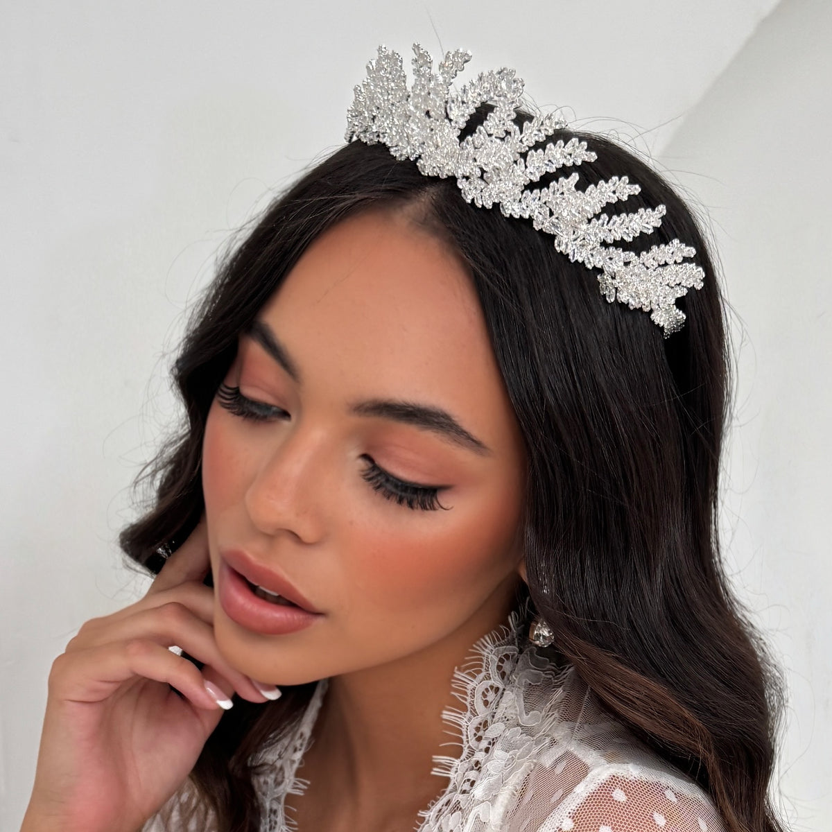 Sadona Crystal Bridal Crown