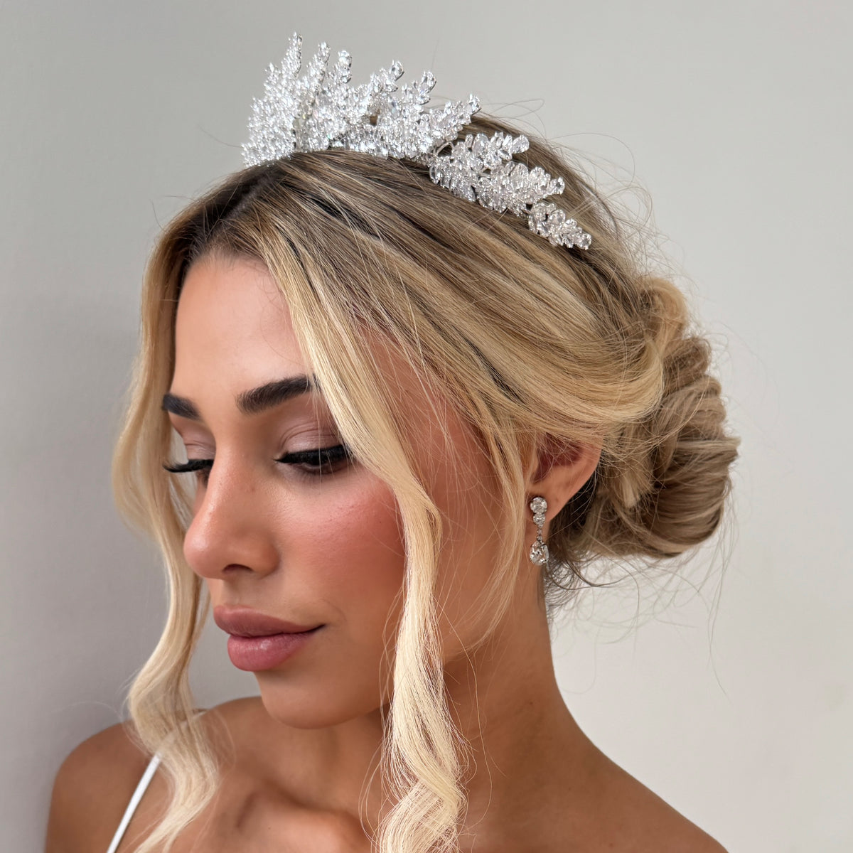 Malia Crystal Bridal Crown