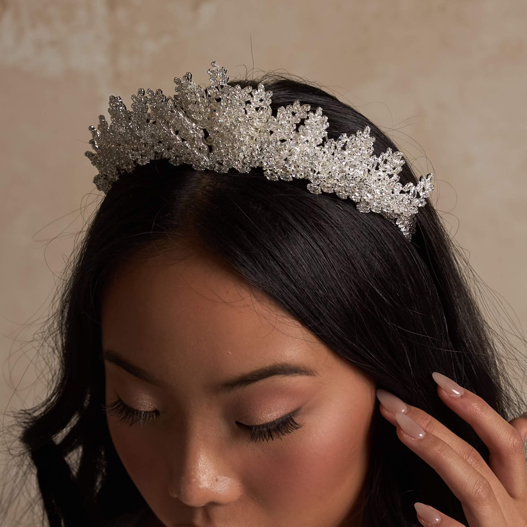 Acilia Crystal Bridal Crown