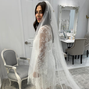Vienna Pearl Bridal Veil