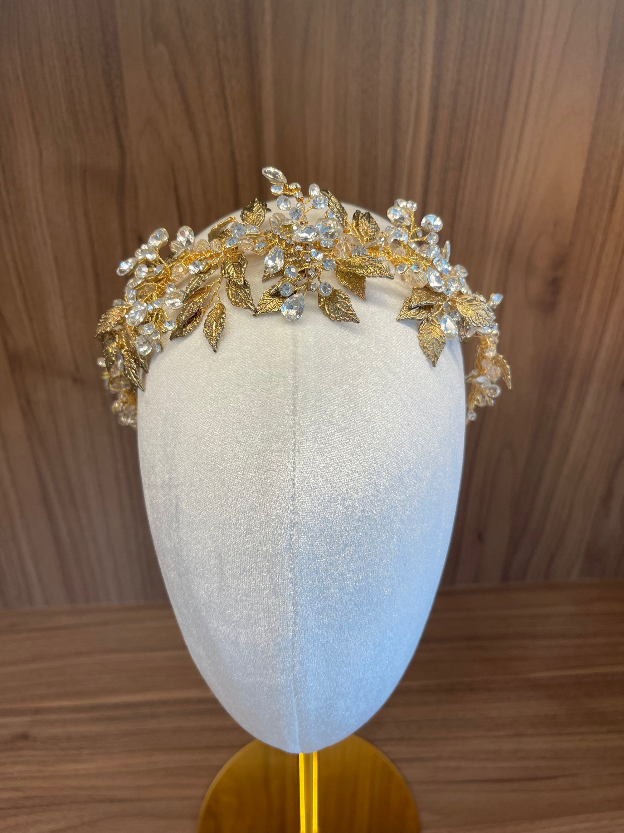 Dimity Flat Headpiece - Gold