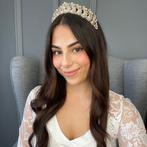 Lamisse Crown Hair Accessories - Tiara & Crown    