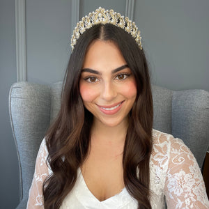 Lamisse Crown Hair Accessories - Tiara & Crown    