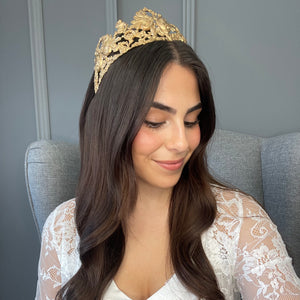 Gwendolyn Diademe Hair Accessories - Tiara & Crown    