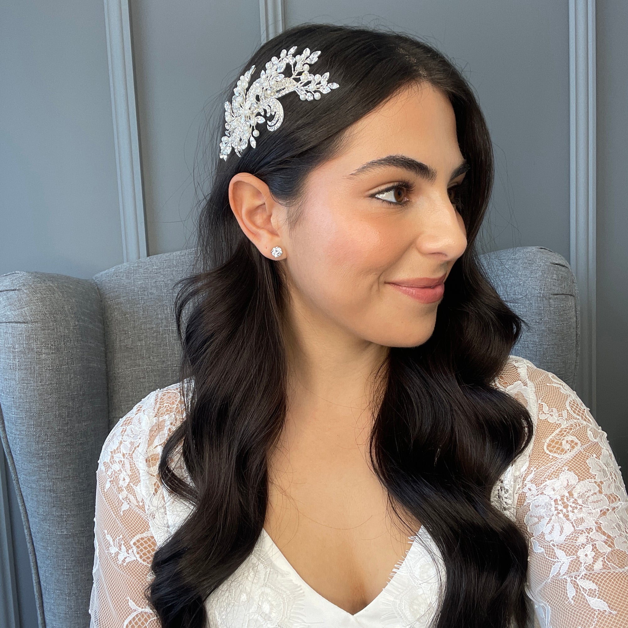 Dilla Bridal Hair Clip Hair Accessories - Hair Clip    