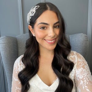 Natasha Bridal Side Piece Hair Accessories - Hair Clip    
