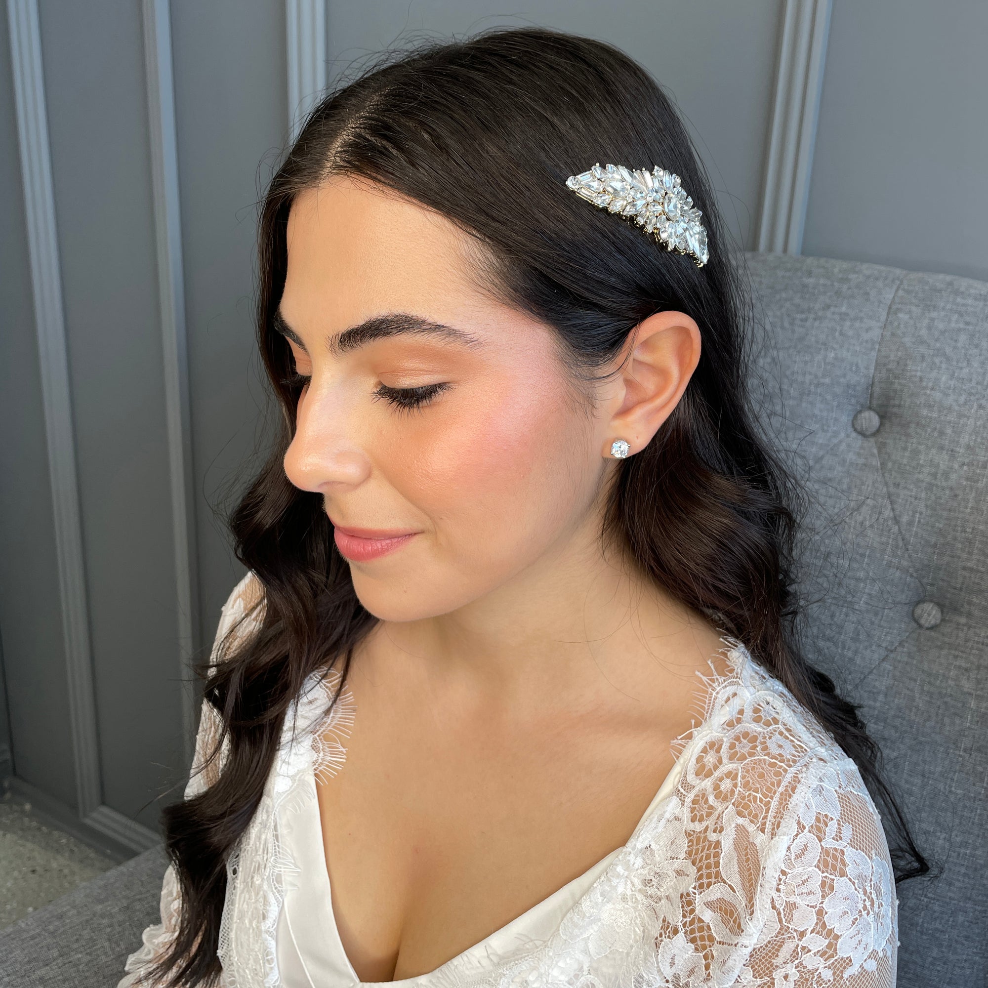 Nefili Bridal Hair Comb Hair Accessories - Hair Comb