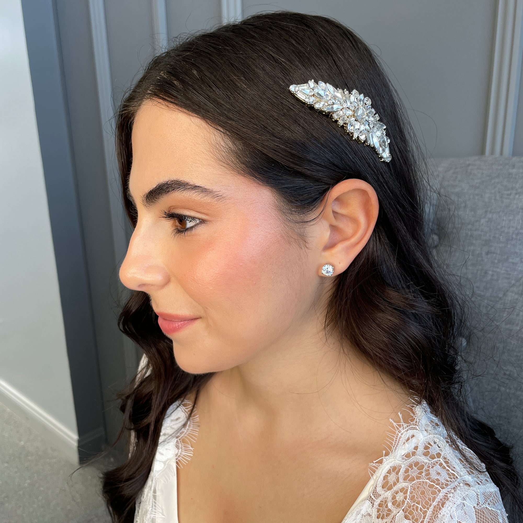 Nefili Bridal Hair Comb Hair Accessories - Hair Comb