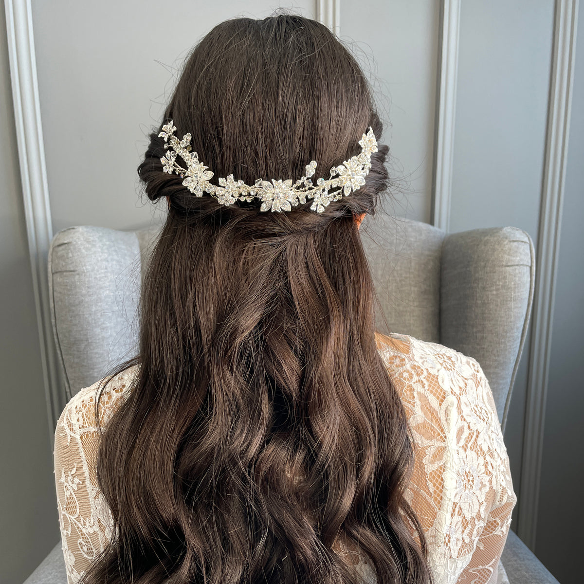 Emma Bridal Headpiece Hair Accessories - Headpieces