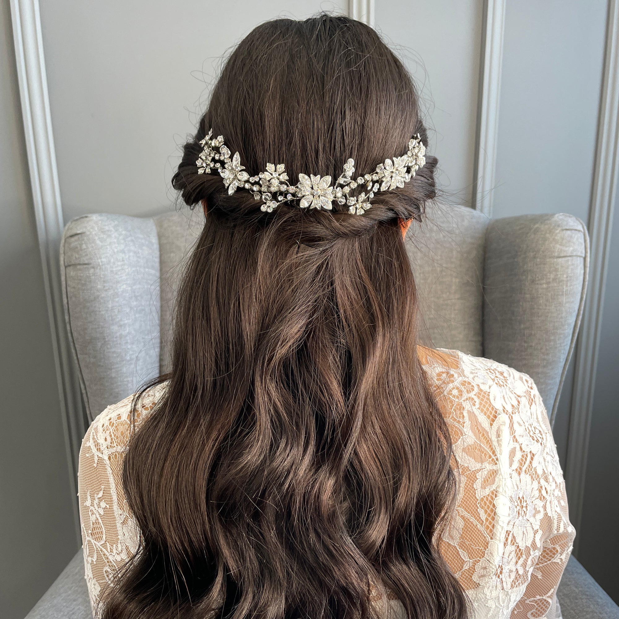 Emma Bridal Headpiece Hair Accessories - Headpieces