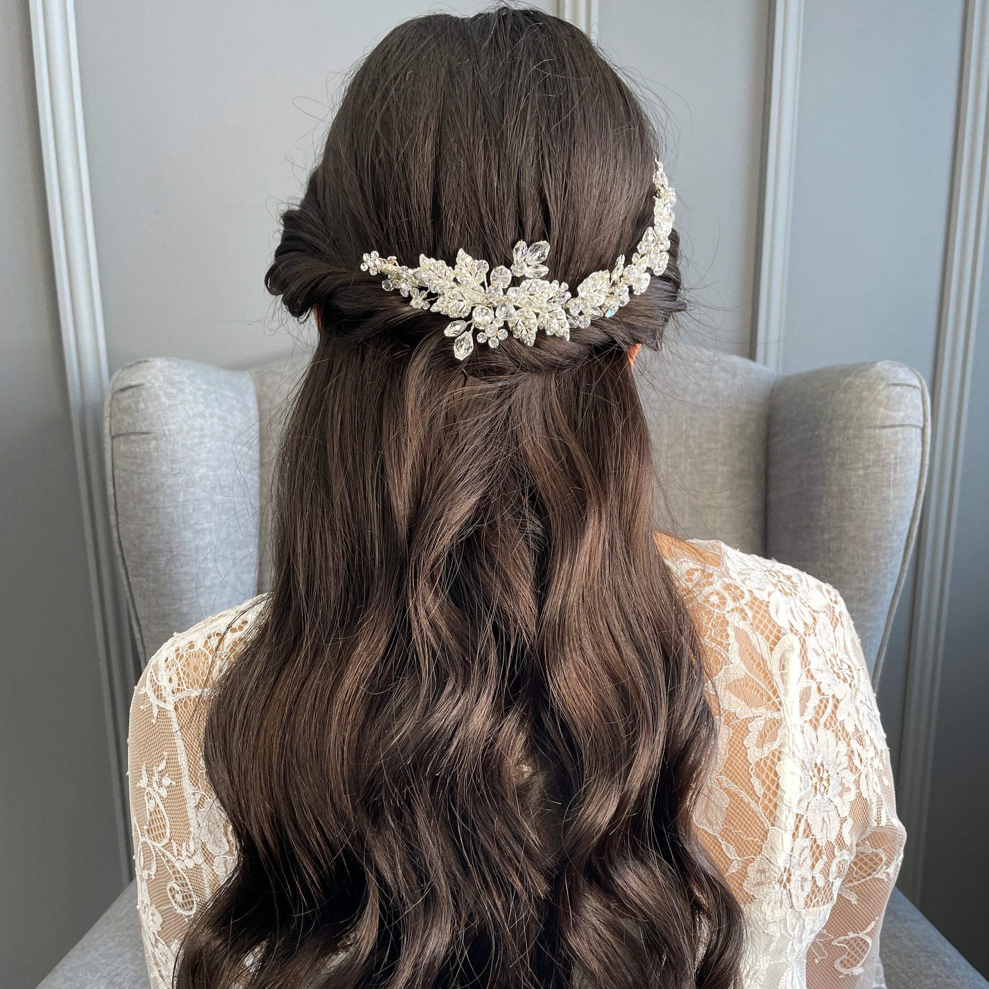 Jolanda Bridal Headpiece Hair Accessories - Headpieces