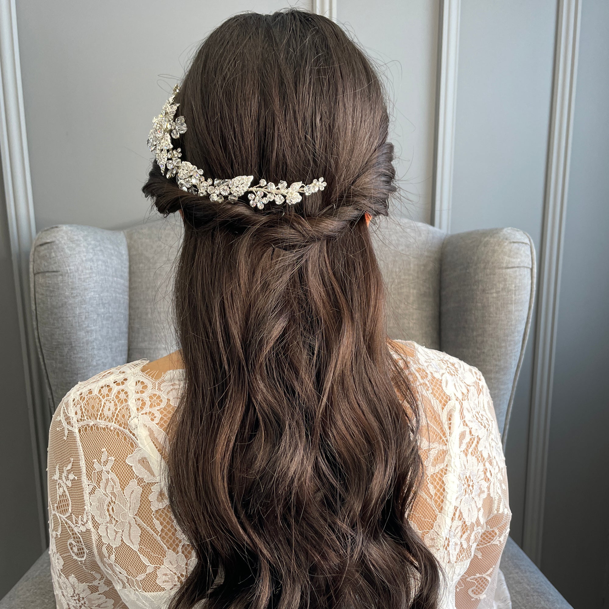 Jolanda Bridal Headpiece Hair Accessories - Headpieces