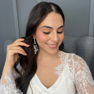 Ceyenne Bridal Earrings Earrings - Long Drop    