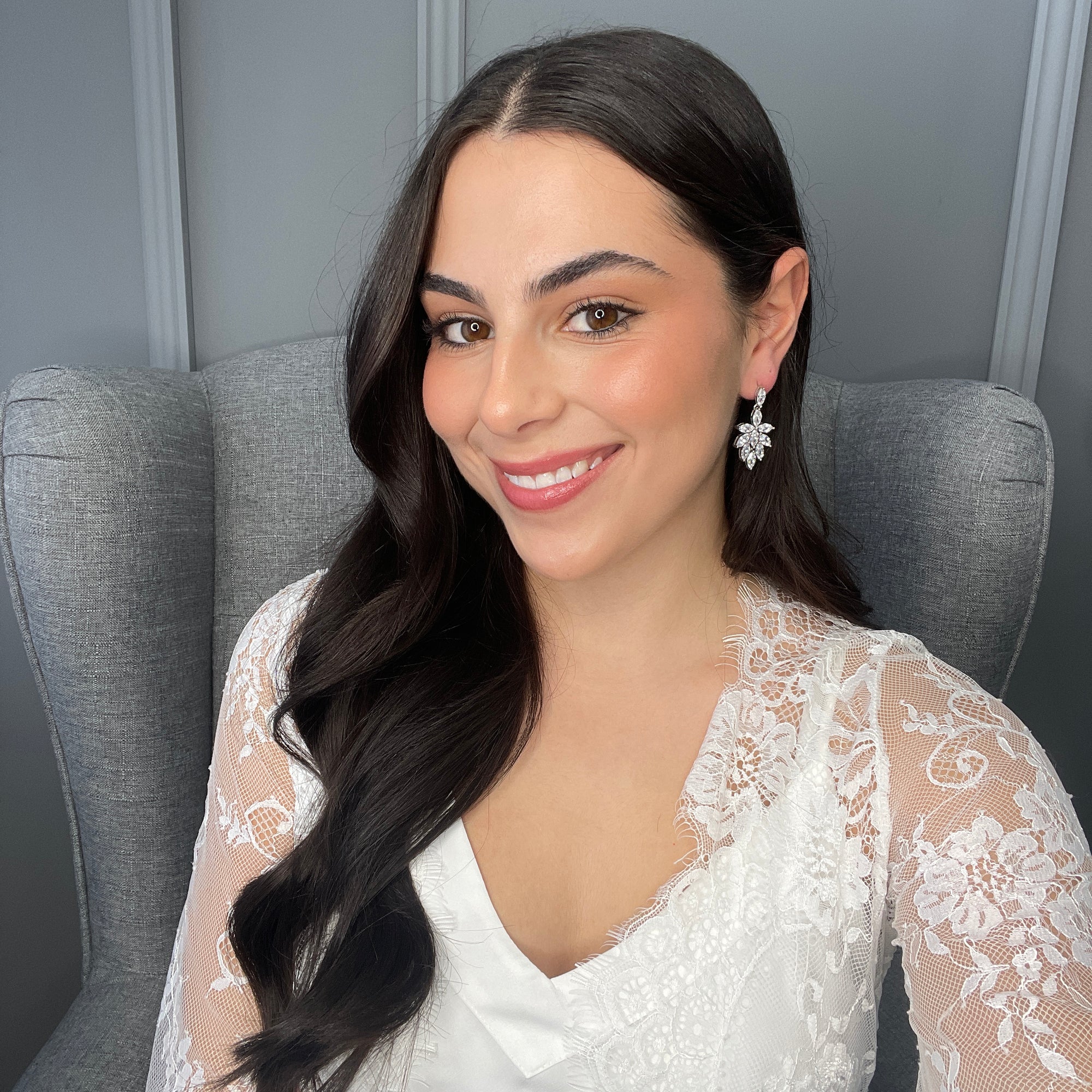 Abelie Bridal Earrings Earrings - Classic Short Drop    