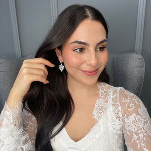 Abelie Bridal Earrings Earrings - Classic Short Drop    